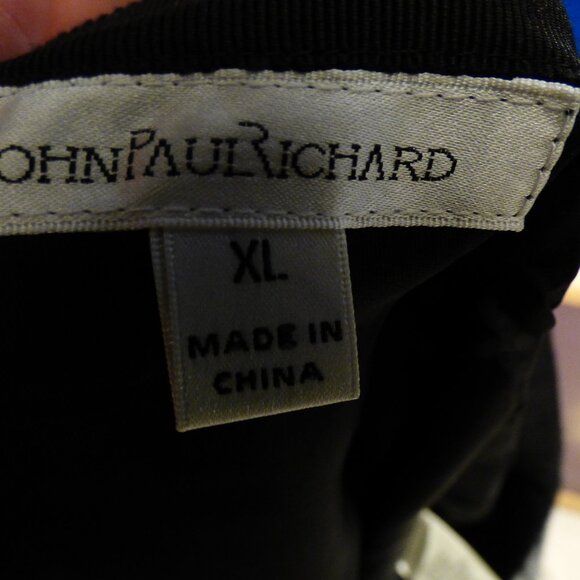 JOHN PAUL RICHARD GOTH PIN UP GRAY BLACK LEOPARD PRINT MINI SKIRT SECRETARY XL - Picture 5 of 5